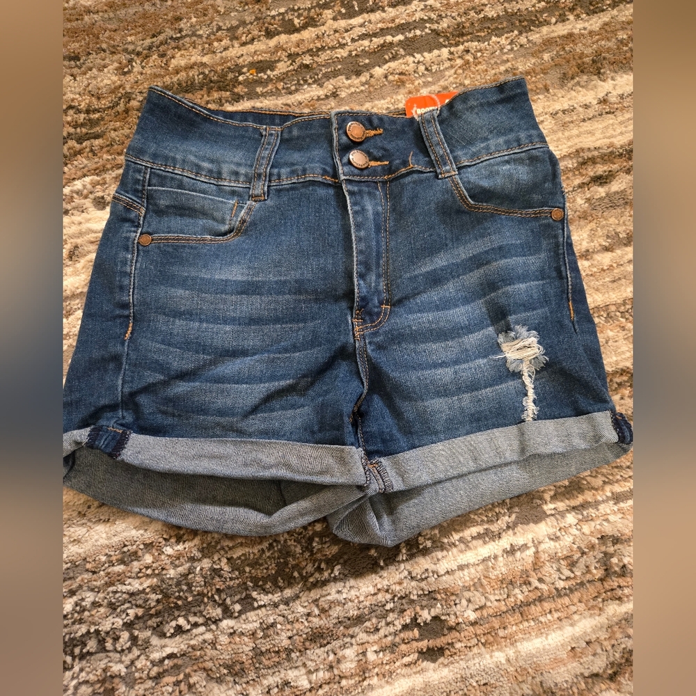 Denim Blue Jean Shorts